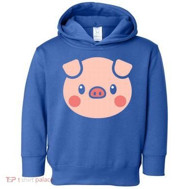 Pig Face Gift For Pig Lover Meaningful Gift Toddler Hoodie