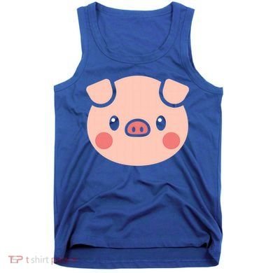 Pig Face Gift For Pig Lover Meaningful Gift Tank Top