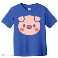 Pig Face Gift For Pig Lover Meaningful Gift Toddler T-Shirt thumb 0
