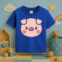 Pig Face Gift For Pig Lover Meaningful Gift Toddler T-Shirt thumb 3