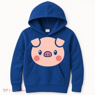 Pig Face Gift For Pig Lover Meaningful Gift Kids Hoodie