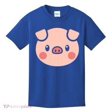 Pig Face Gift For Pig Lover Meaningful Gift Kids T-Shirt