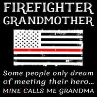 Proud Firefighter Grandmother Fire Fire Grandma Flag Cute Gift Coffee Mug thumb 5