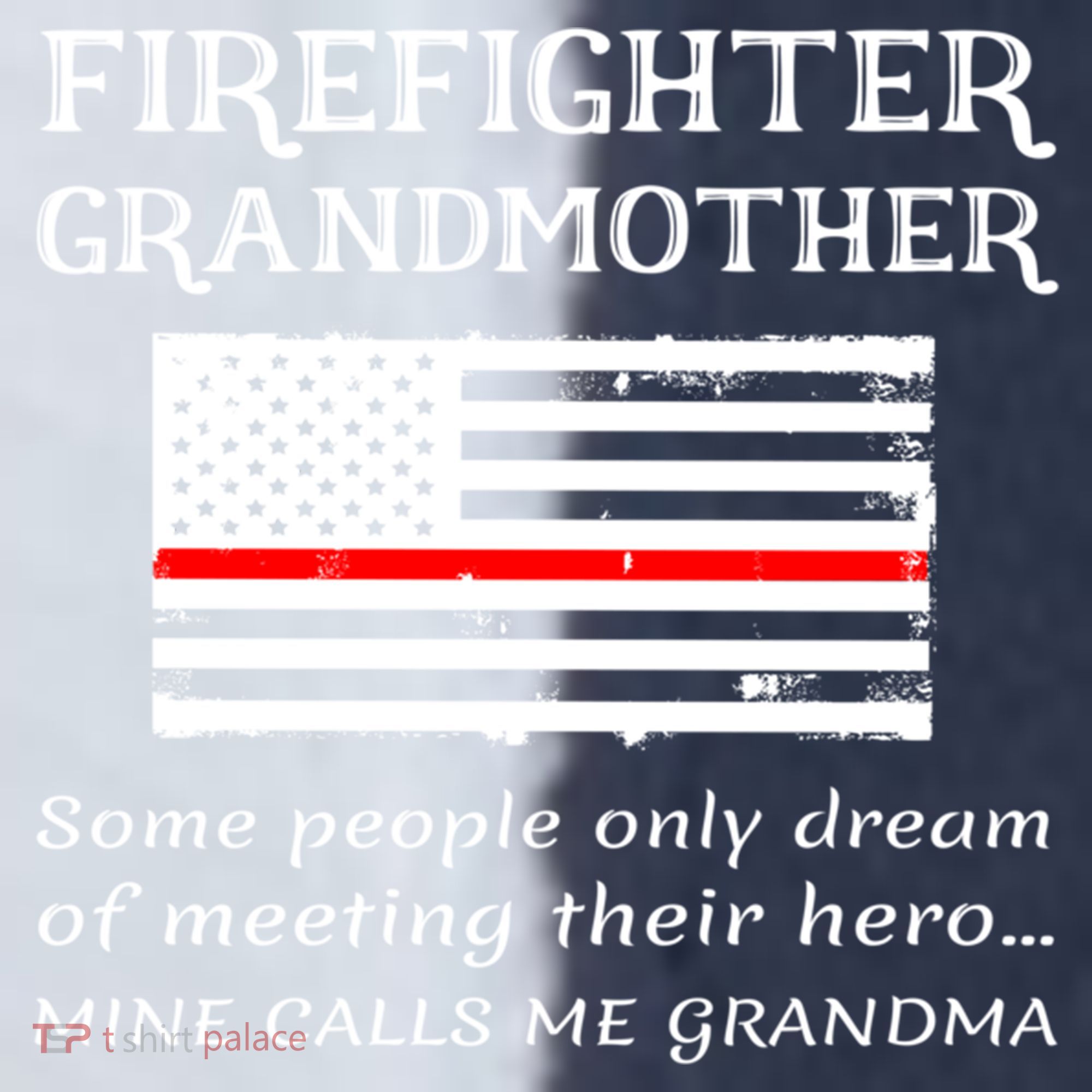 Proud Firefighter Grandmother Fire Fire Grandma Flag Cute Gift Sport-Tek Competitor United Soccer Jersey