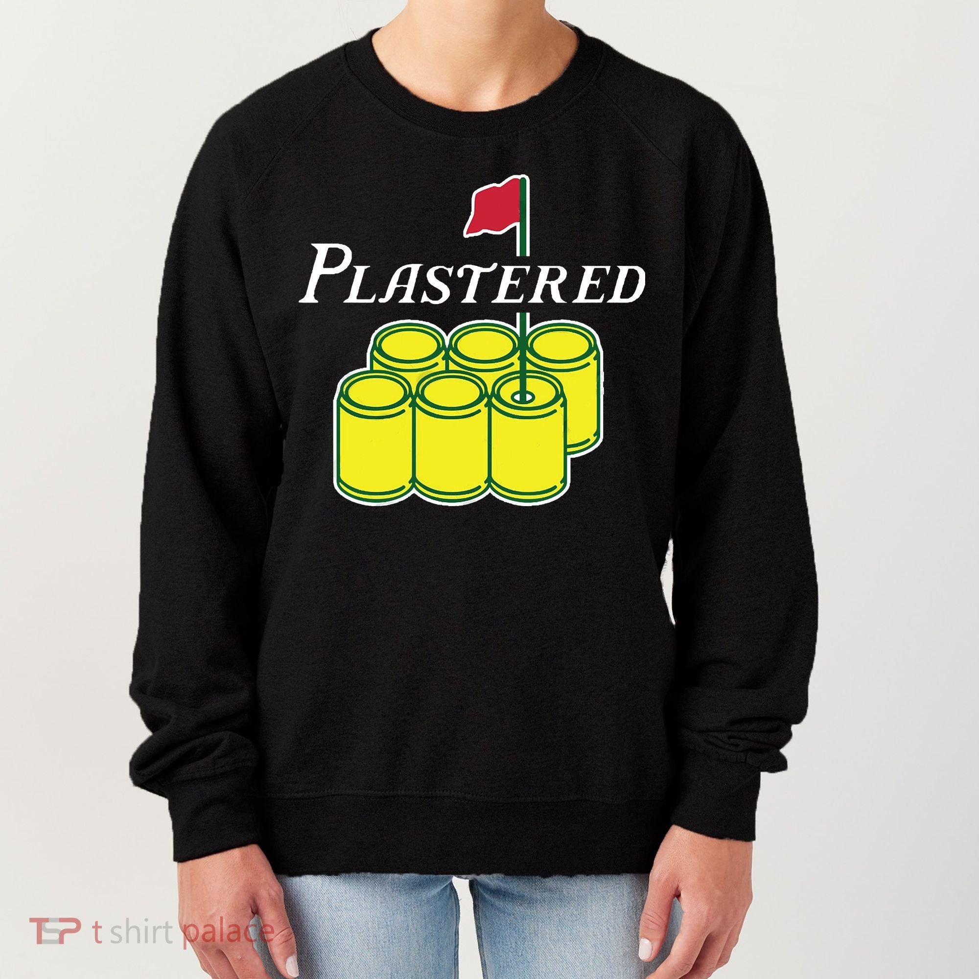 Plastered Funny Gold Beer Women's Sweatshirt