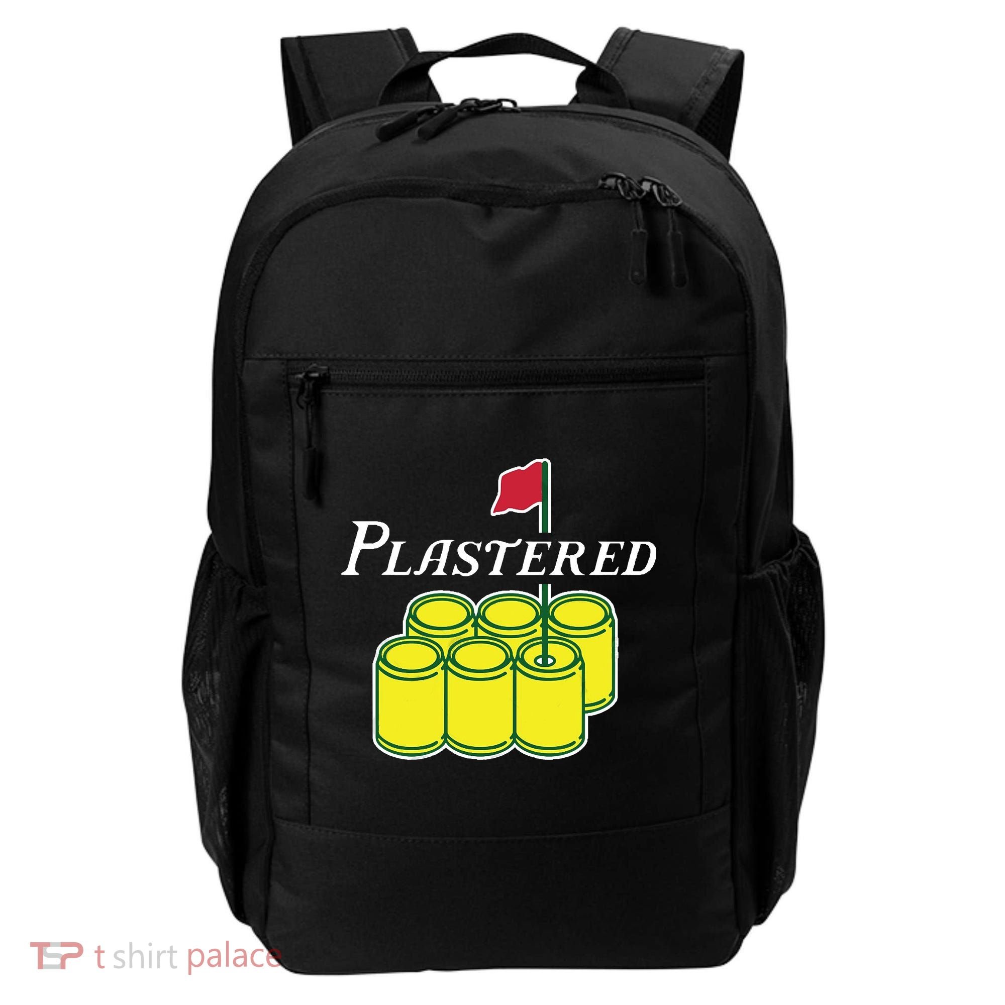 Plastered Funny Gold Beer Backpack