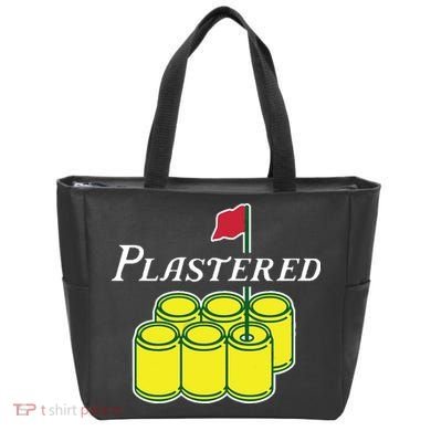 Plastered Funny Gold Beer Tote Bag