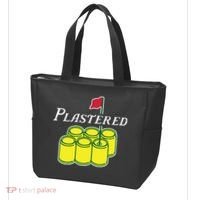 Plastered Funny Gold Beer Tote Bag thumb 3