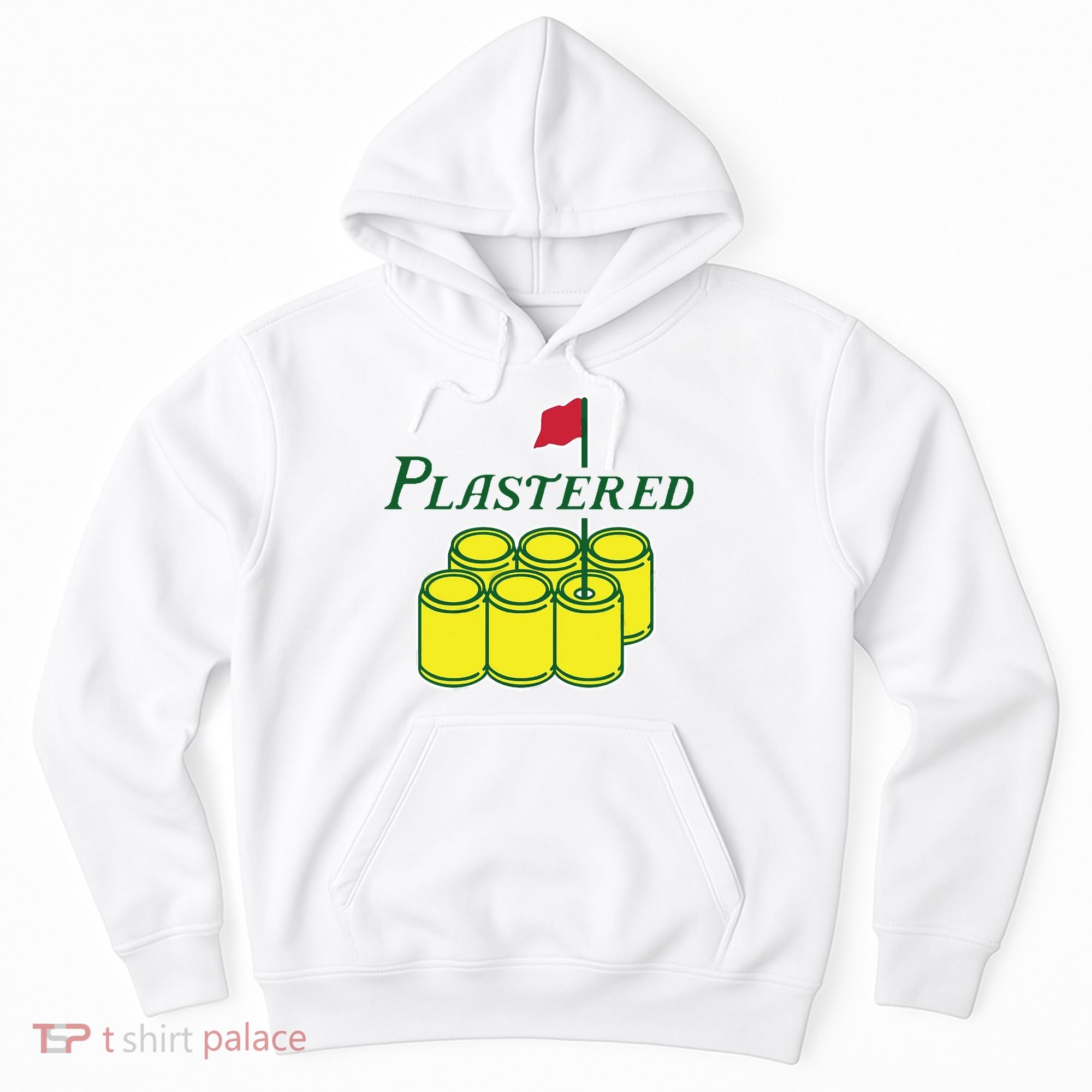 Plastered Funny Gold Beer Hoodie