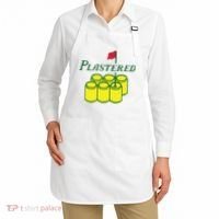 Plastered Funny Gold Beer Apron thumb 2
