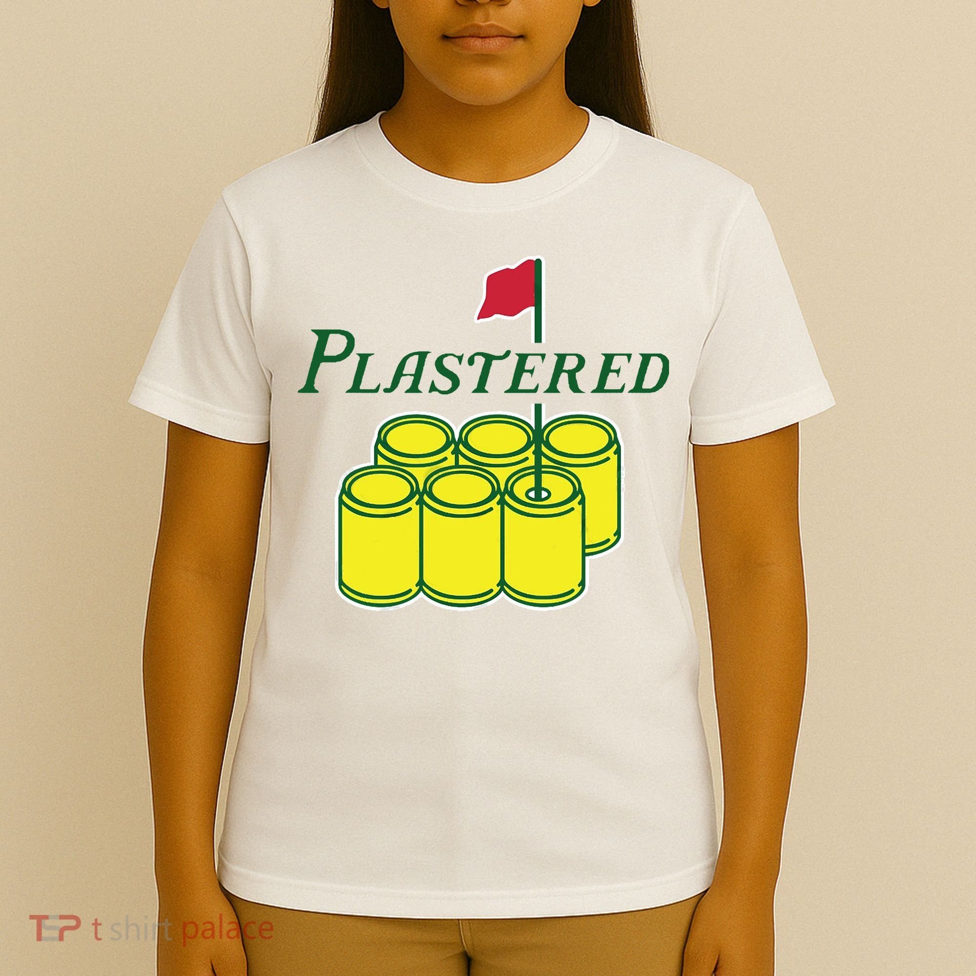 Plastered Funny Gold Beer T-Shirt