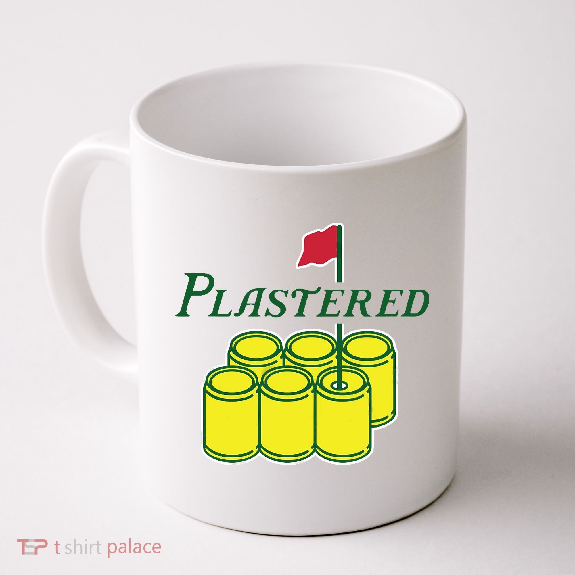 Plastered Funny Gold Beer Coffee Mug