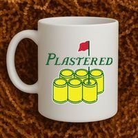 Plastered Funny Gold Beer Coffee Mug thumb 2