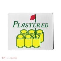 Plastered Funny Gold Beer Mousepad thumb 0