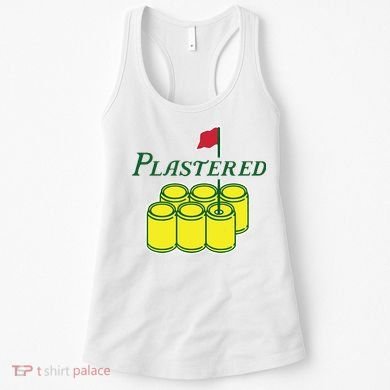 Plastered Funny Gold Beer Women's Tank Top