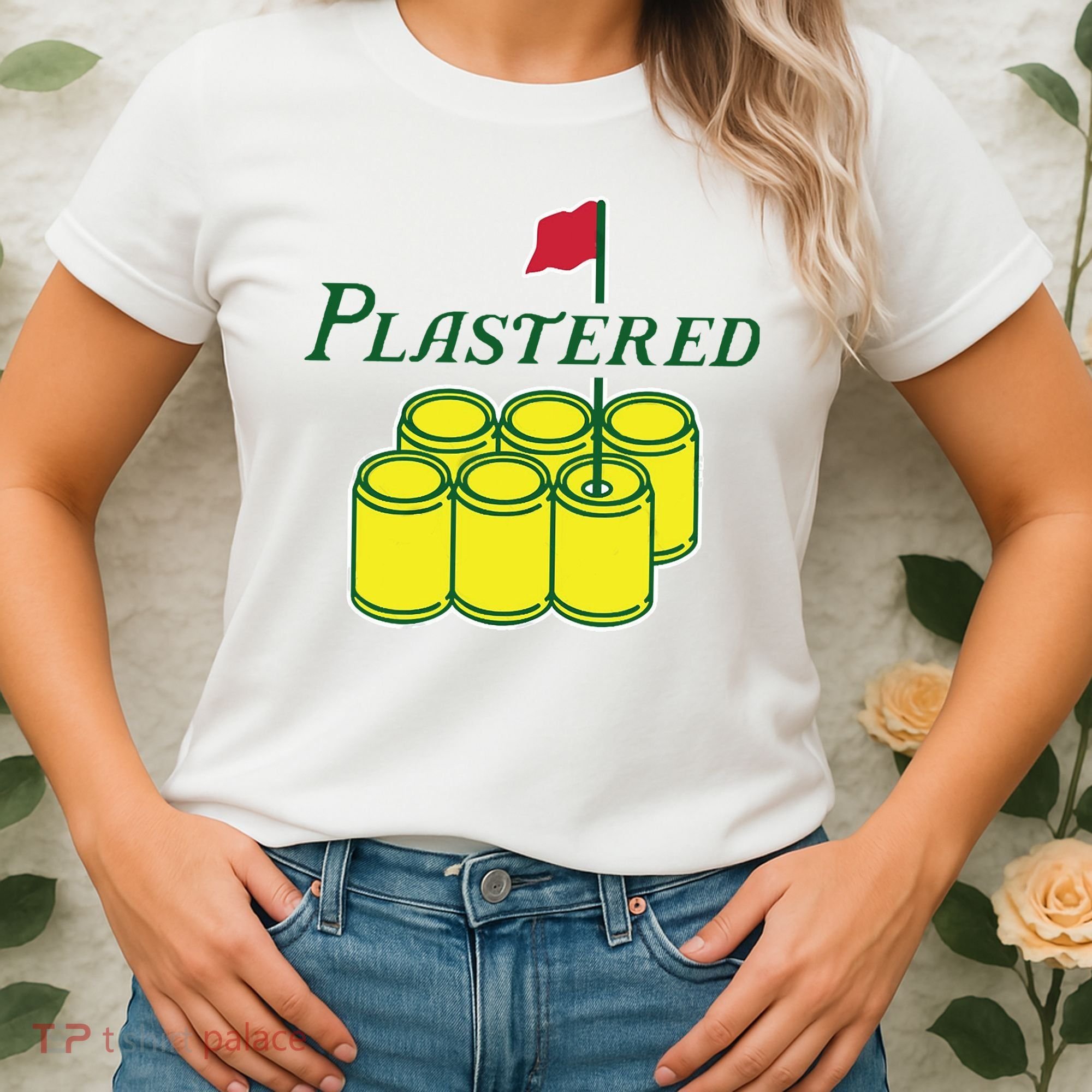 Plastered Funny Gold Beer Women's T-Shirt