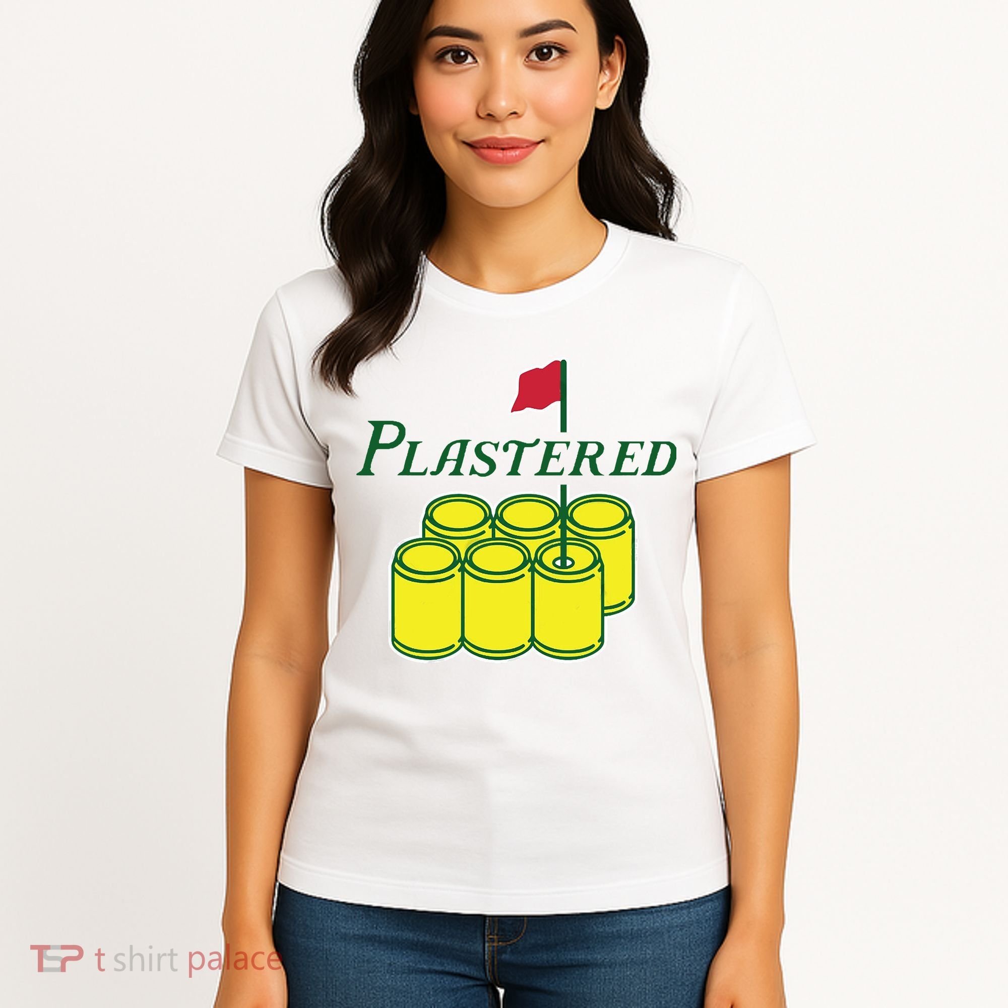 Plastered Funny Gold Beer Women's T-Shirt