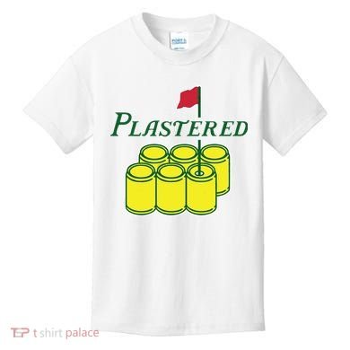 Plastered Funny Gold Beer Kids T-Shirt
