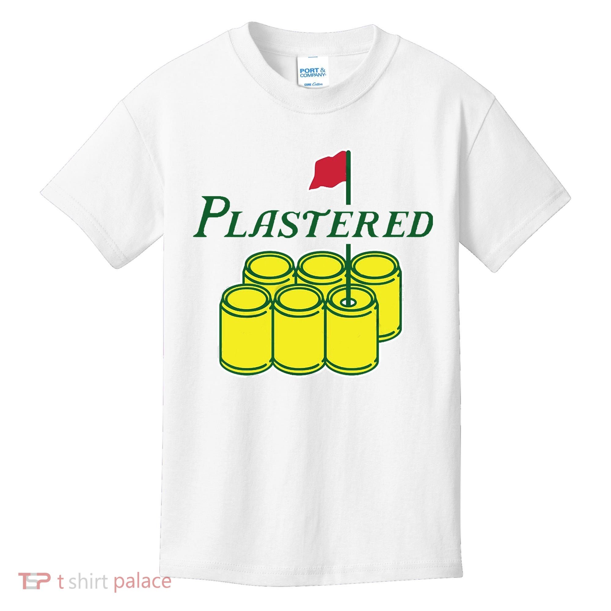 Plastered Funny Gold Beer Kids T-Shirt