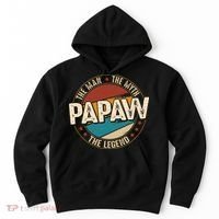 Papaw From Grandchildren Papaw The Myth The Legend Hoodie thumb 0