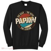 Papaw From Grandchildren Papaw The Myth The Legend Sweatshirt thumb 0