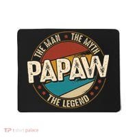 Papaw From Grandchildren Papaw The Myth The Legend Mousepad thumb 0
