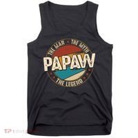 Papaw From Grandchildren Papaw The Myth The Legend Tank Top thumb 0