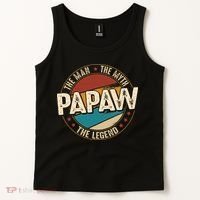 Papaw From Grandchildren Papaw The Myth The Legend Tank Top thumb 2