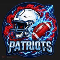 Patriots Football Game Day Ornament thumb 1