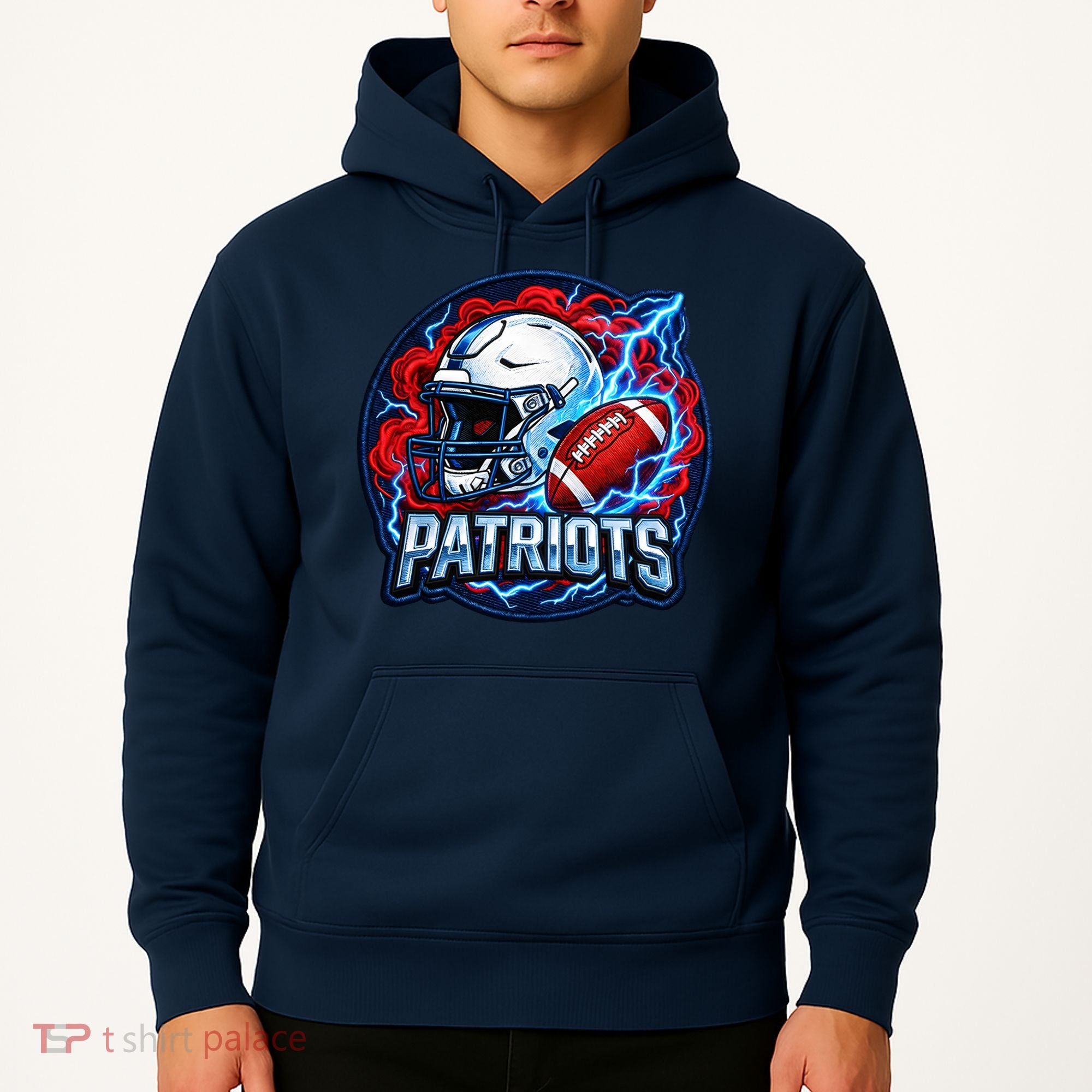 Patriots Football Game Day Hoodie