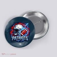 Patriots Football Game Day Button thumb 0