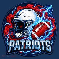 Patriots Football Game Day Women's Hoodie thumb 2