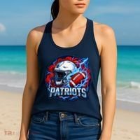 Patriots Football Game Day Women's Tank Top thumb 2