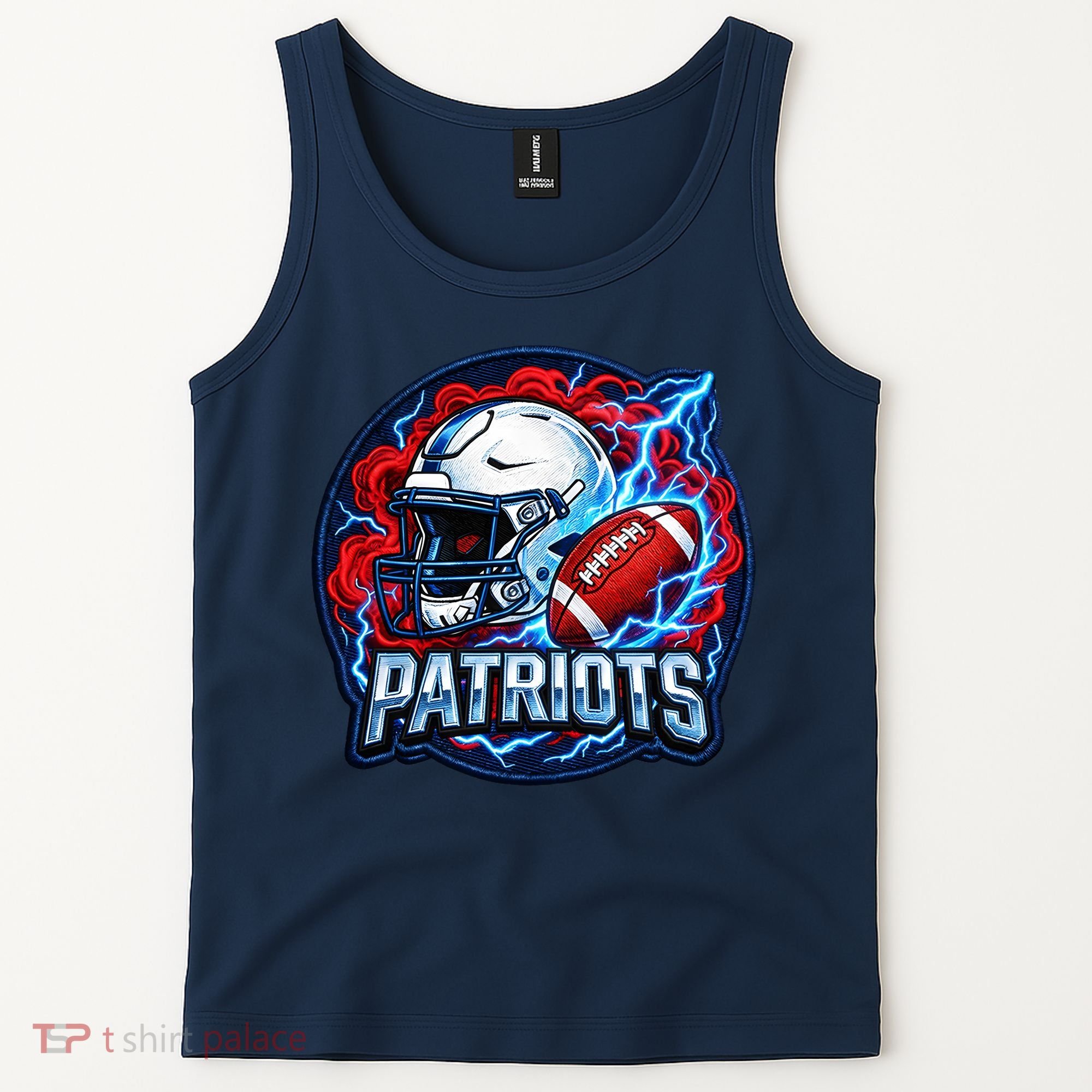 Patriots Football Game Day Tank Top