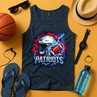 Patriots Football Game Day Tank Top thumb 4