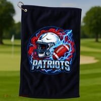 Patriots Football Game Day Golf Towel thumb 1