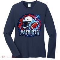 Patriots Football Game Day Women's Long Sleeve Shirt thumb 0