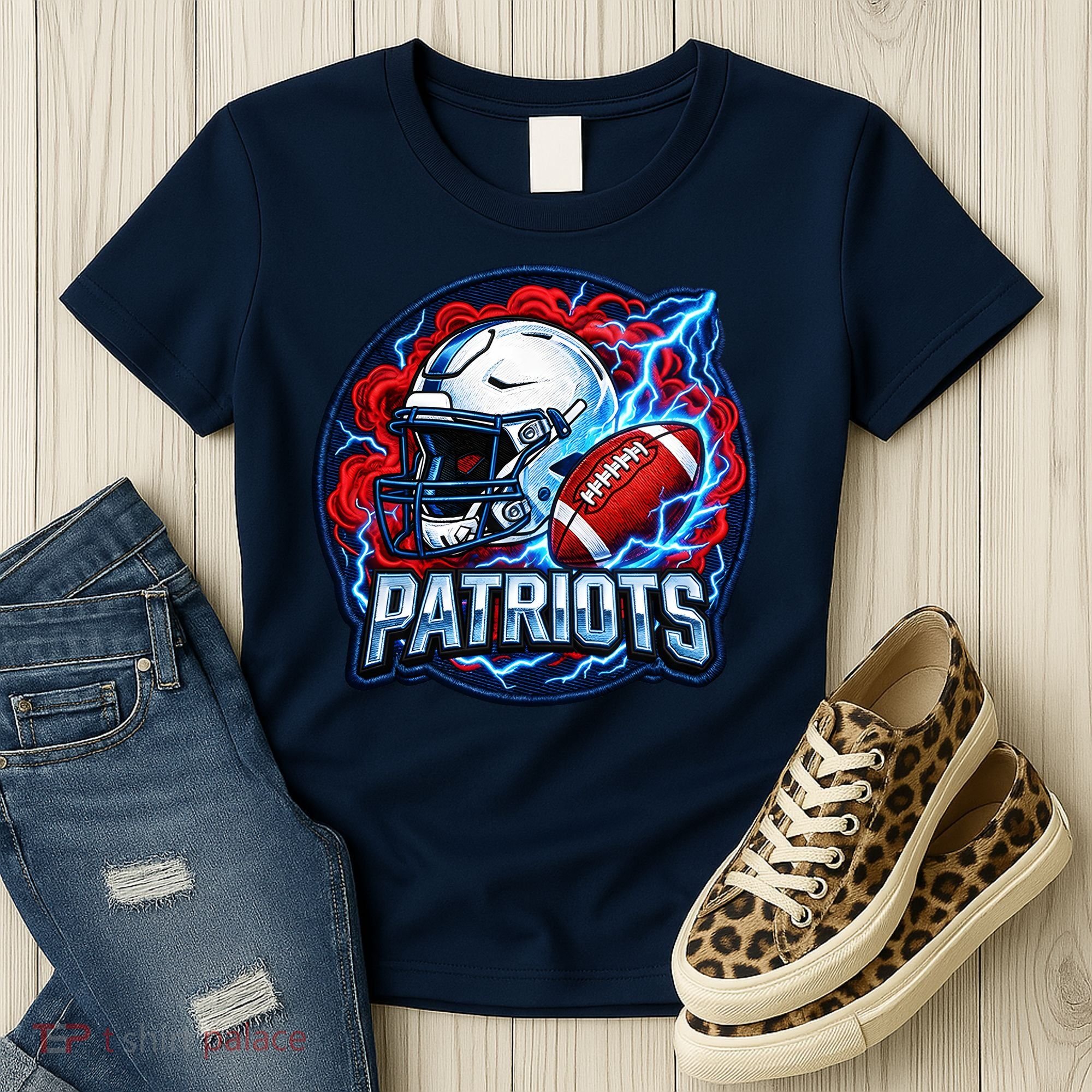 Patriots Football Game Day Women's T-Shirt