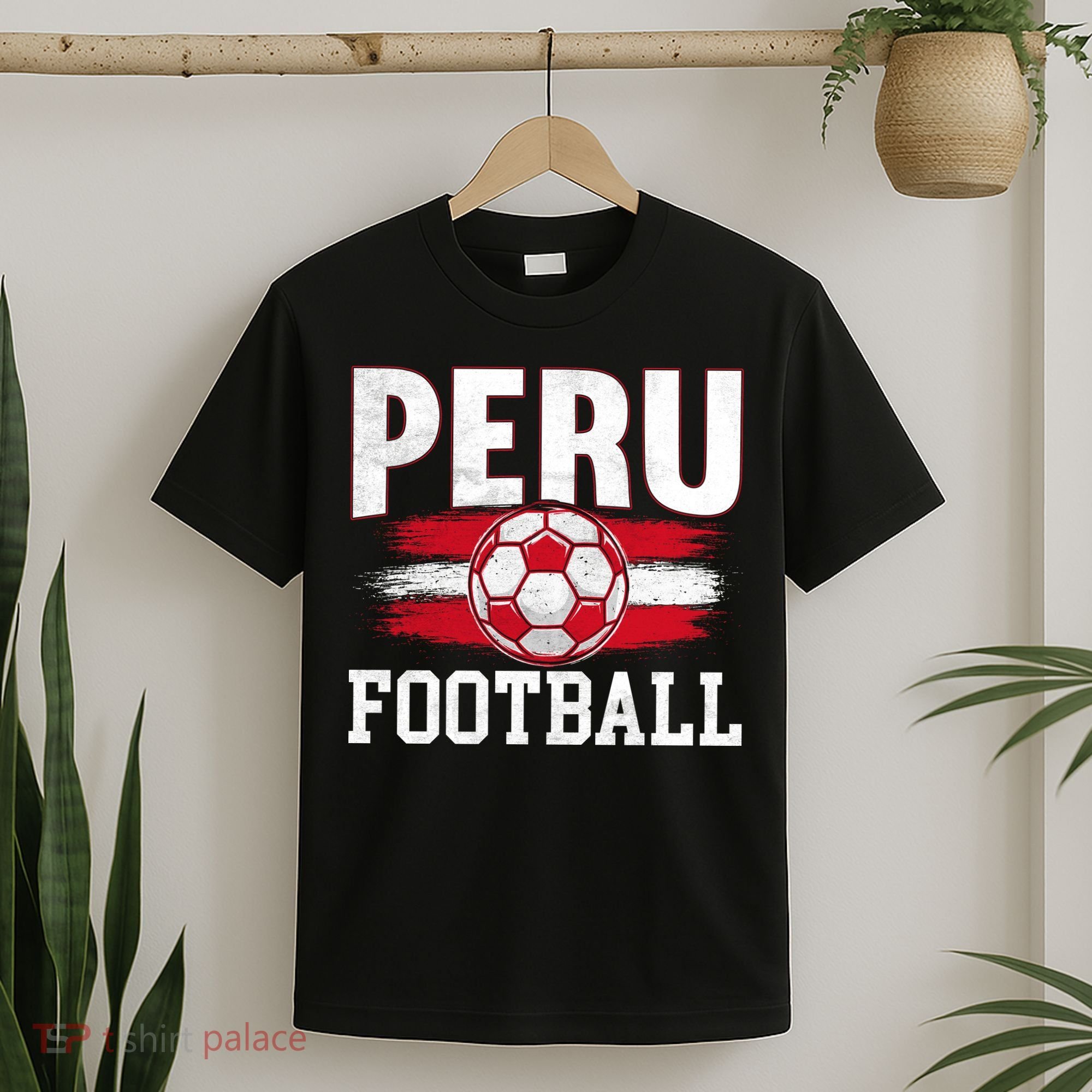 Peru Football Graphic for Soccer Fans and Supporters T-Shirt
