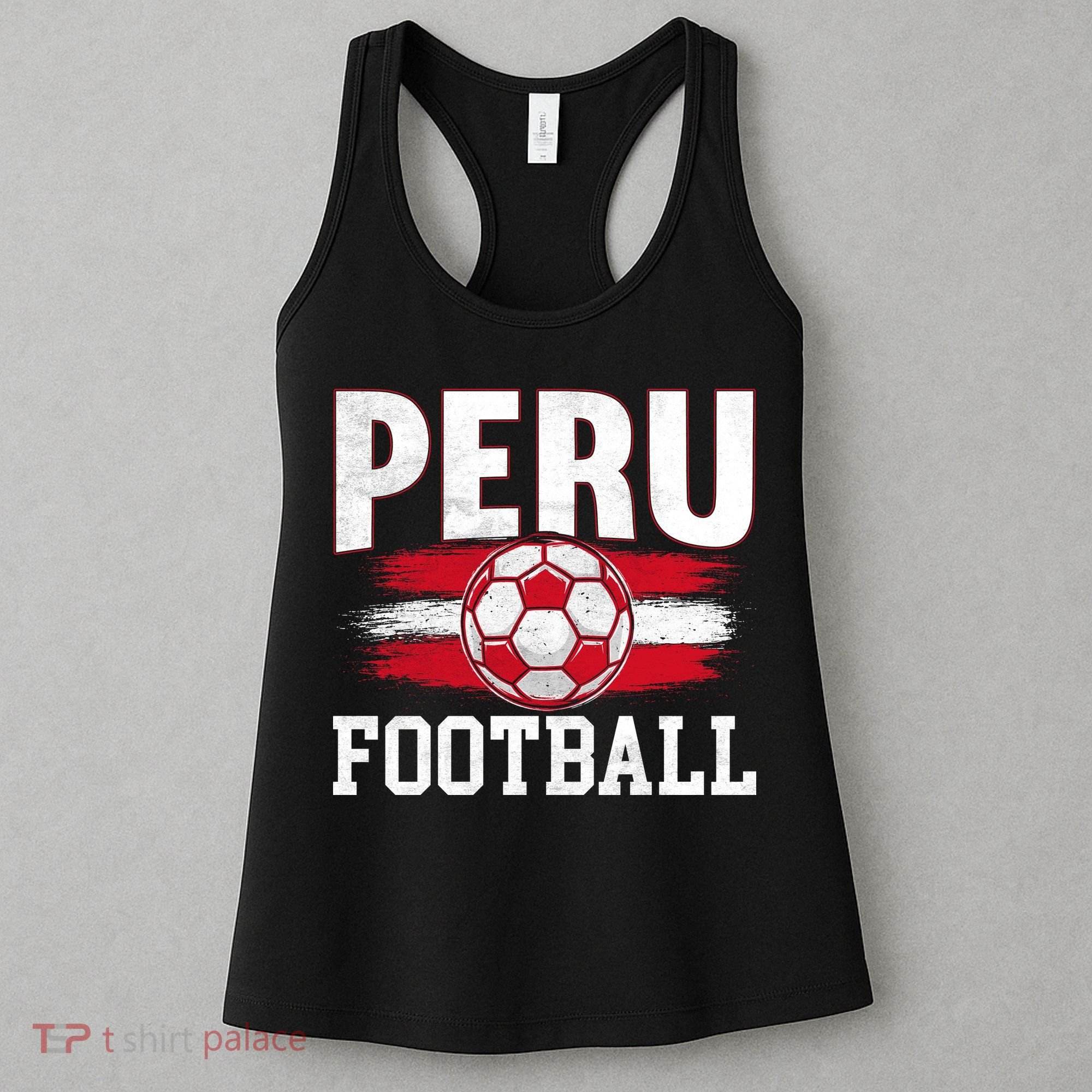Peru Football Graphic for Soccer Fans and Supporters Women's Tank Top