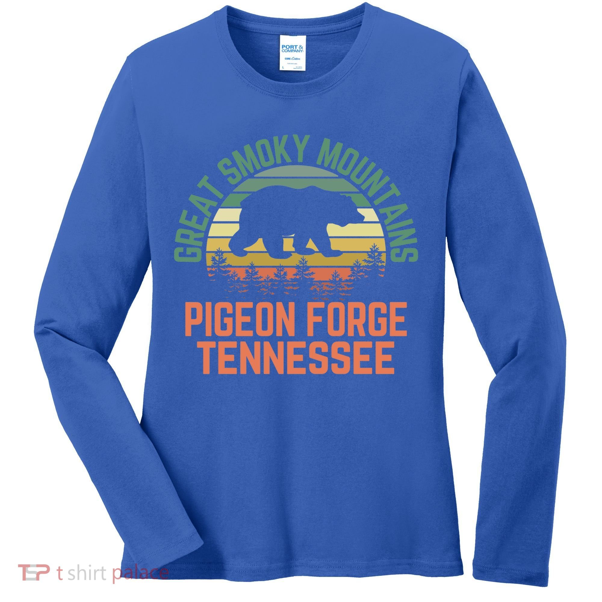 Pigeon Forge Great Smoky Mountains National Park Tennessee Gift Women's Long Sleeve Shirt