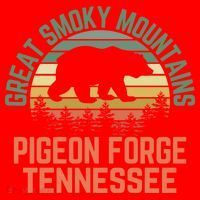 Pigeon Forge Great Smoky Mountains National Park Tennessee Gift Santa Hat thumb 1