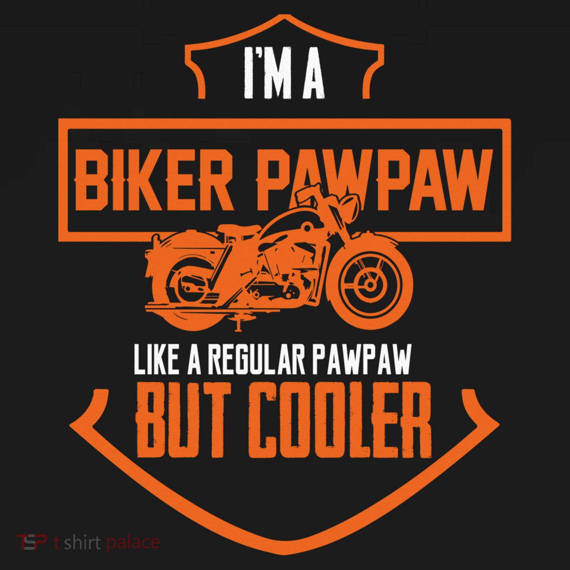 Pawpaw From Grand Biker Pawpaw Father'S Day Bucket Hat
