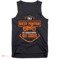 Pawpaw From Grand Biker Pawpaw Father'S Day Tank Top thumb 0