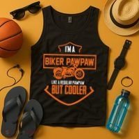 Pawpaw From Grand Biker Pawpaw Father'S Day Tank Top thumb 4