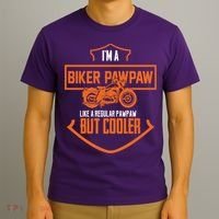 Pawpaw From Grand Biker Pawpaw Father'S Day T-Shirt thumb 3