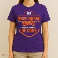 Pawpaw From Grand Biker Pawpaw Father'S Day T-Shirt thumb 4