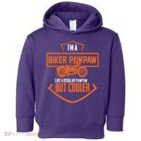 Pawpaw From Grand Biker Pawpaw Father'S Day Toddler Hoodie thumb 0