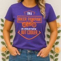 Pawpaw From Grand Biker Pawpaw Father'S Day Women's T-Shirt thumb 2