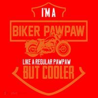 Pawpaw From Grand Biker Pawpaw Father'S Day Santa Hat thumb 1